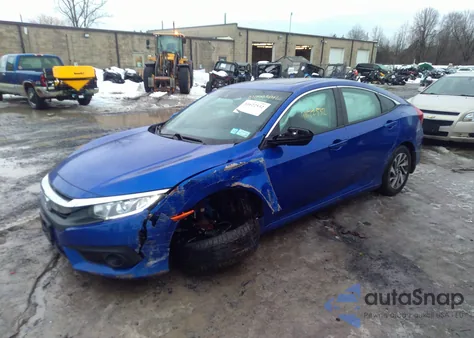 2018 Honda Civic Ex from USA, damaged, VIN 2HGFC2F86JH552711